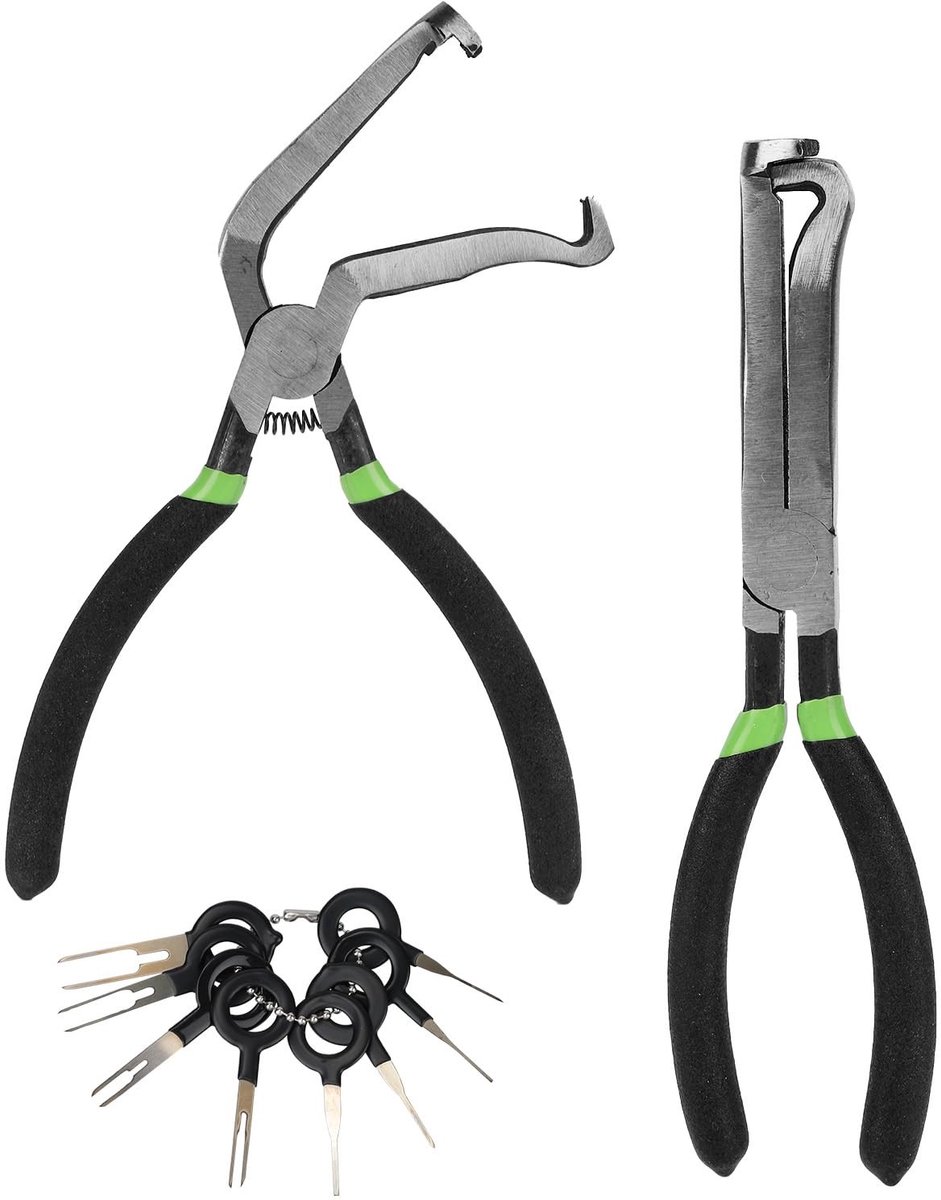 Dailygoods - Dailygoody - Disconnect Pliers Set - Terminal Verwijder Tools - Voor Auto - 2-in-1 - Handig in gebruik - Hoogwaardige kwaliteit - Geschikt voor autosc..