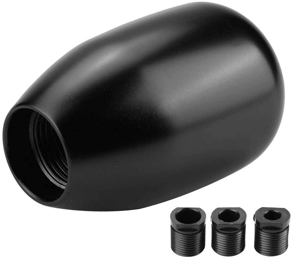 Dailygoods - Dailygoody - 5 Versnellingen Shift Knob - Zwart Metaal Voor Handgeschakelde Voertuigen