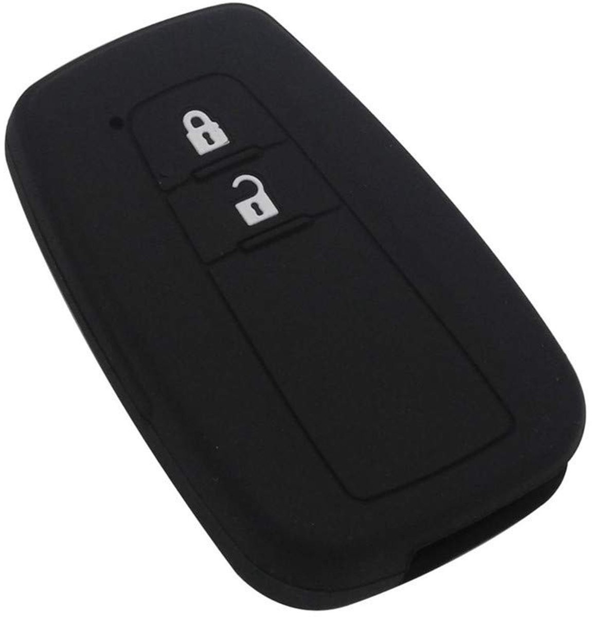 Dailygoods - Cosensi - Dailygoody - Siliconen Autosleutel Hoesje - Sleutelloze Slimme Sleutel - Bescherming en Stijl - Zwart - Geschikt voor Toyota - Perfecte Pasvorm - Hoog...