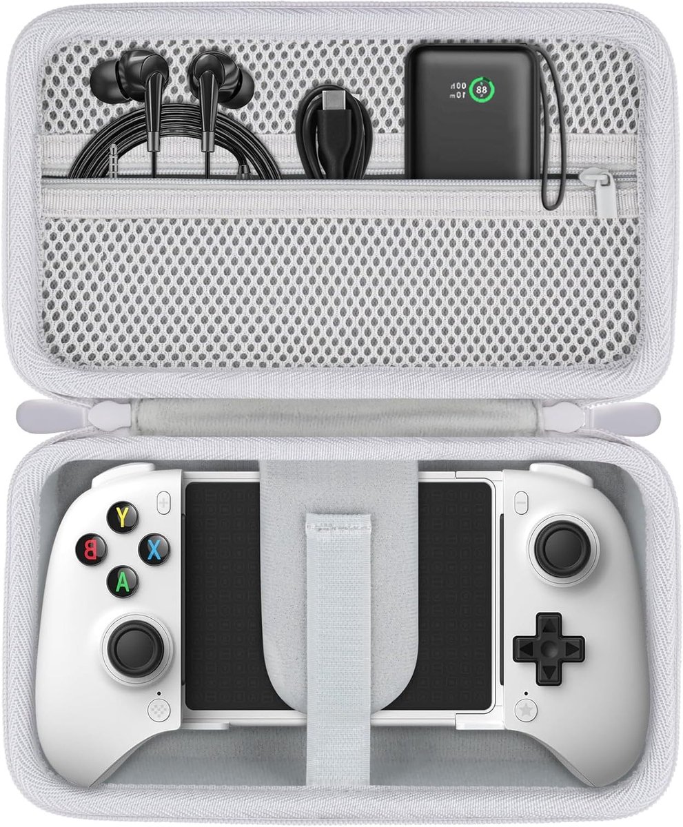 Harde hoes voor 8Bitdo Ultimate mobiele gamecontroller - Bescherming, Schokbestendig, Duurzaam (wit)