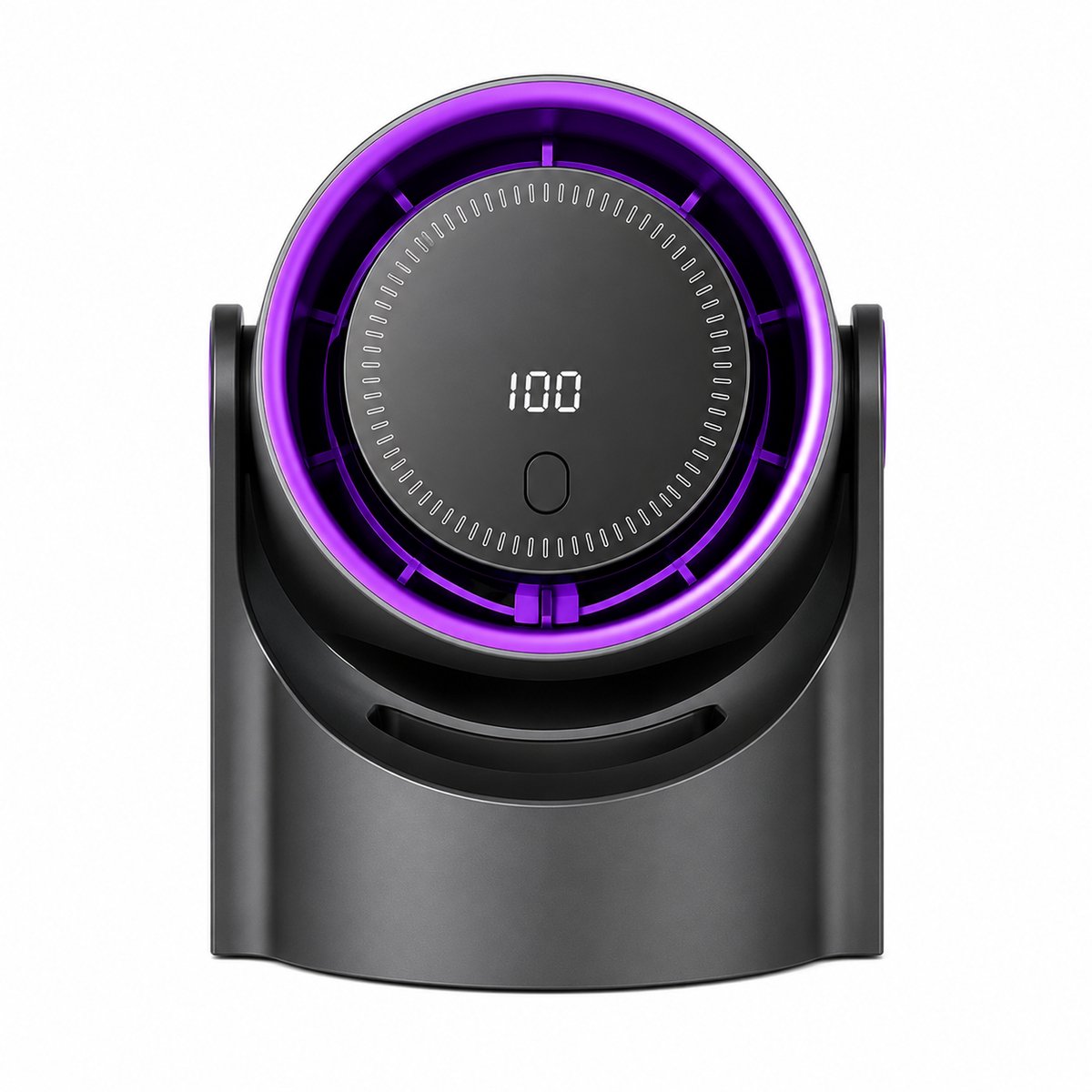 Pelor Draadloze Ventilator - Stille Tafelventilator - USB Oplaadbaar - Draagbare Aircooler voor Thuis