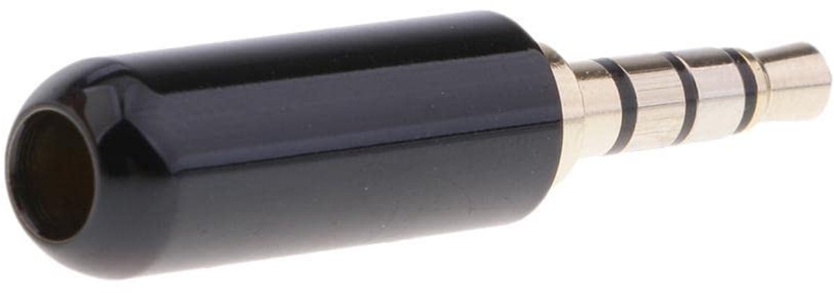 Dailygoods - 3,5 mm 4-polige Mannelijke Plug voor Audio Adapter