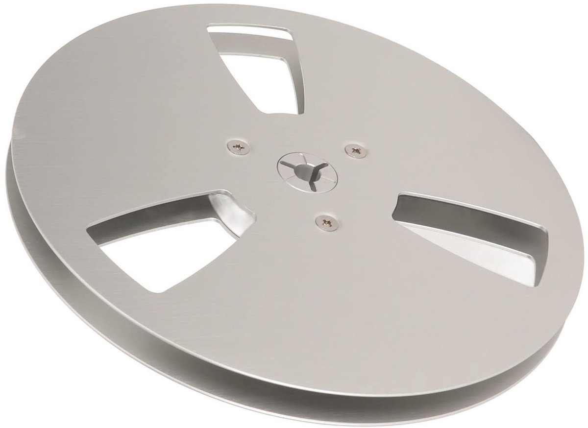 Dailygoods - Dailygoody - Lege Opname Reel - Aluminium Open Reel - 7 Inch - Universeel - Geluidsband Spoel - Geschikt voor Tapemachine