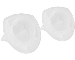 Dailygoods - Dailygoody - Vervangingsfilter - 2 Stuks - Herbruikbaar - Wit - Geschikt voor Black & Decker Dustbuster - Filter voor Stofzuiger
