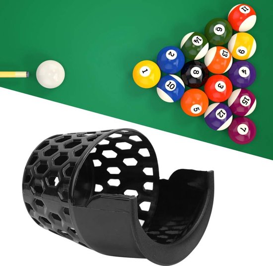 Dailygoods - Dailygoody - Plastic Biljart Zakken - 6 Stuks - Ideaal voor Snooker en Pool - 16 cm - Accessoires voor Biljartliefhebbers - Perfect voor Thuisgebruik — afbeelding 4