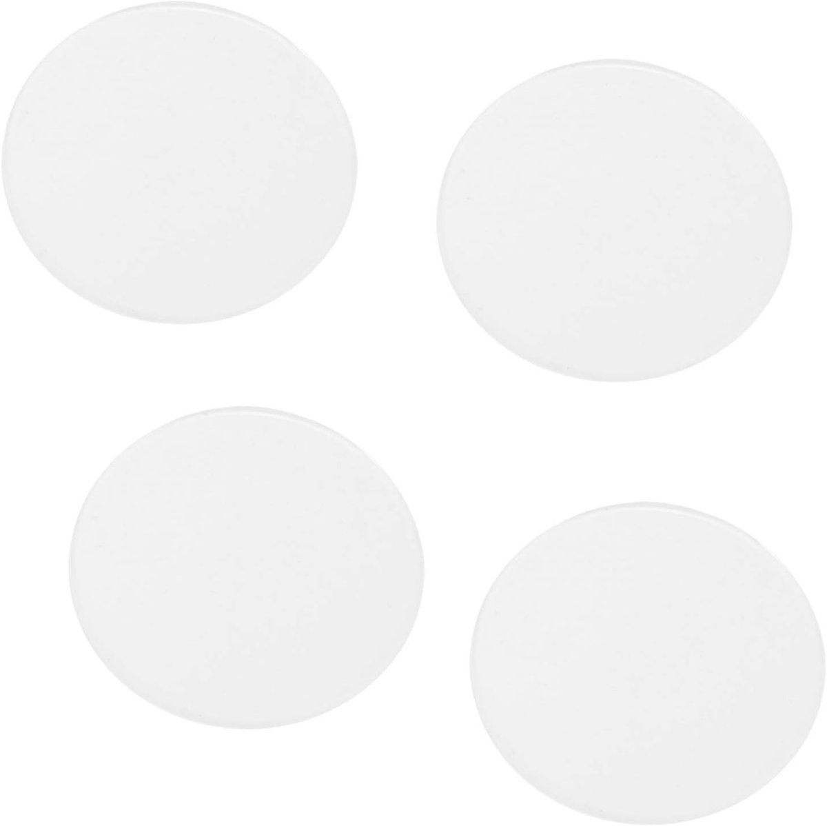 Set van 4 vervangende horlogeglas lenzen 34mm-35.5mm met dubbele kromming en 1.2mm dikte, ideaal voor horloge reparatie en onderhoud