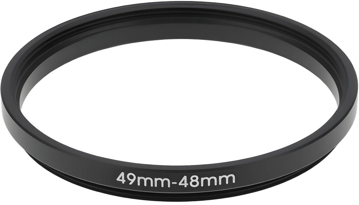 Dailygoods - Dailygoody - Step-Down Ring - 49mm naar 48mm - Aluminium constructie - Geschikt voor camera's - Perfecte pasvorm - Verkleinring voor lenzen - Lichtgew...