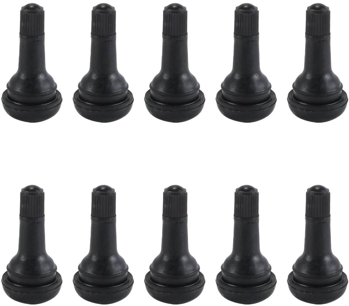 Dailygoods - 10 Stuks Rubber Bandventiel TR415 voor Tubeless Velgen