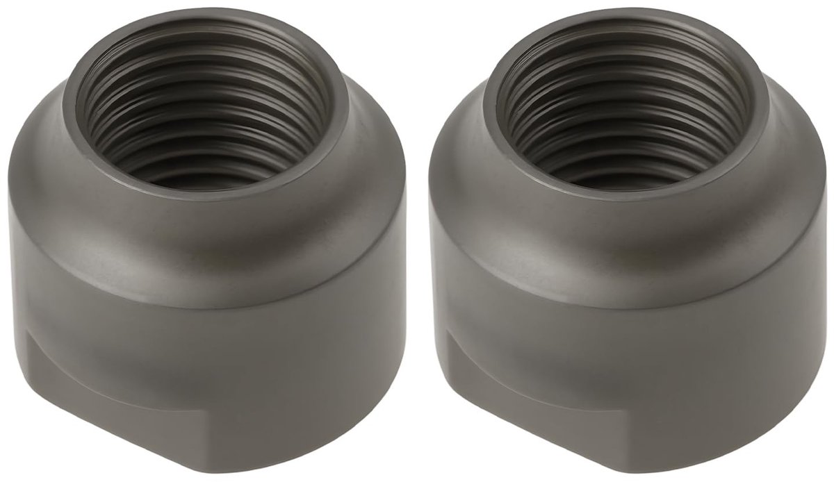 Dailygoods - Fiets Voorwiel Naafkegel 2 Stuks Compatibel met Shimano