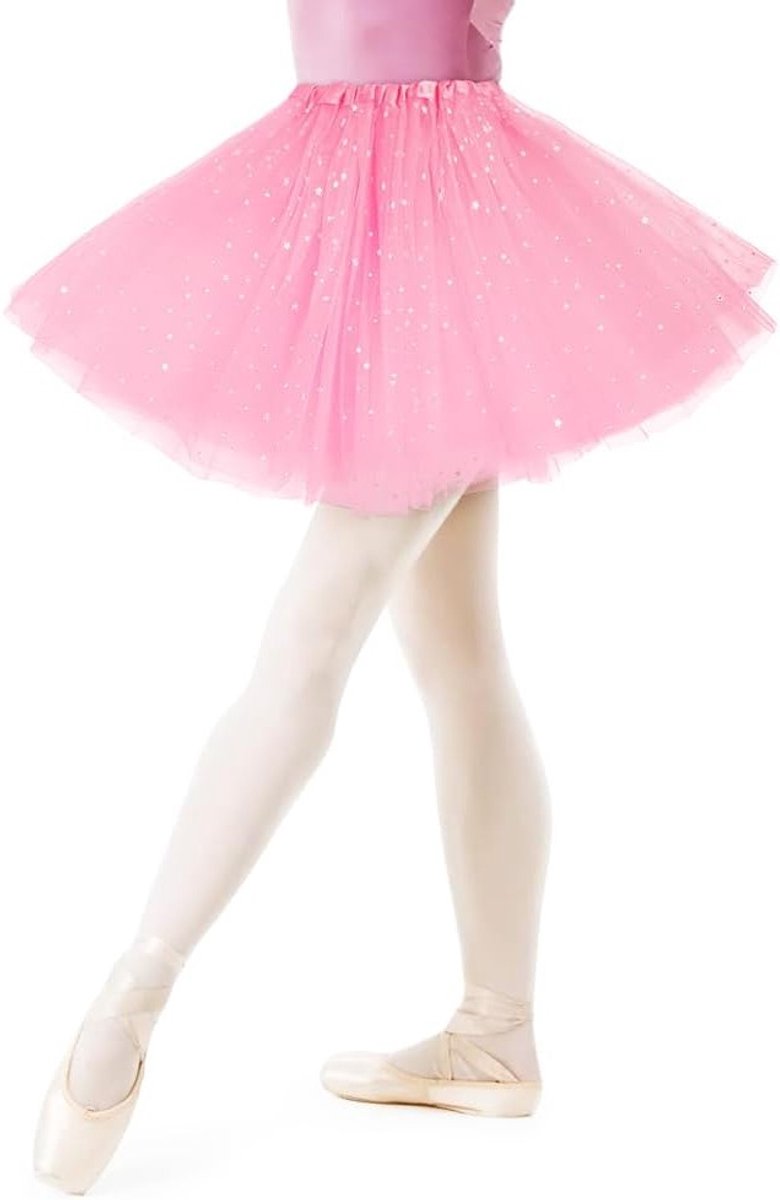 Elegante Tutu Rok voor Vrouwen, Elastische 3-Laags Tule Rok voor Ballet, Feestkleding en Carnavalsoutfits