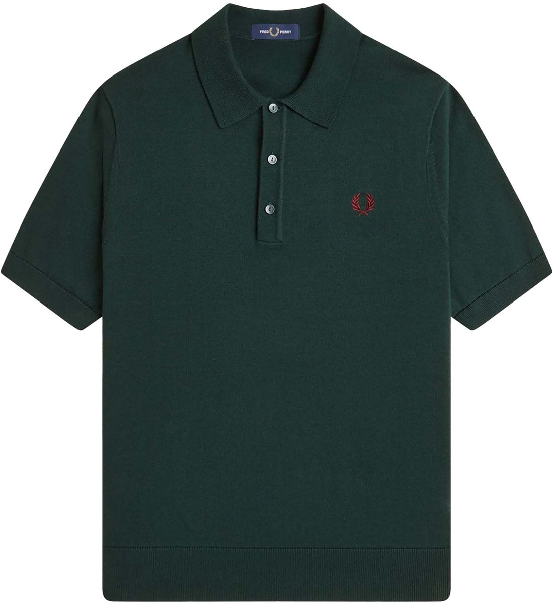 Polo Fredperry Fp Katoenen Gebreid Shirt - Fashion Wear - Volwassen