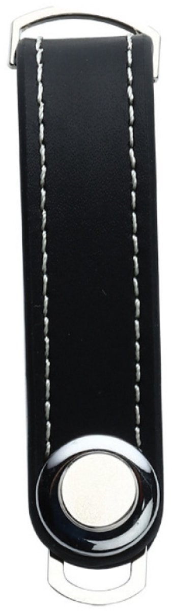 TOVBMUP Sleutelhouder - Keychain - Sleutel Organizer - Key Organizer - Multitool Sleutelhanger - Sleuteletui 2 tot 7 Sleutels - Leer - Zwart