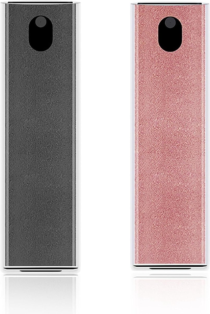 Set van 2 Schermreinigers, 3-in-1 Spray met Microvezeldoek voor TV, Smartphone, Tablet en Laptop