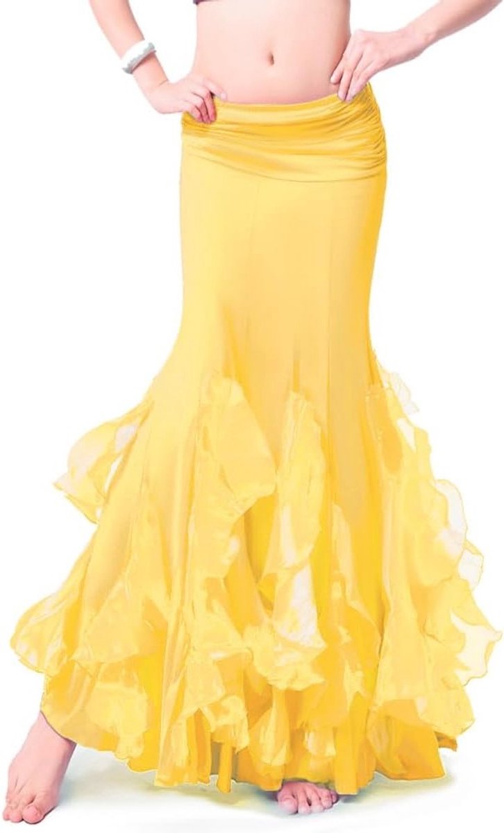 Professionele buikdansrok voor dames - Lange sexy maxi rok, buikdansoutfit en danskleding voor vrouwen