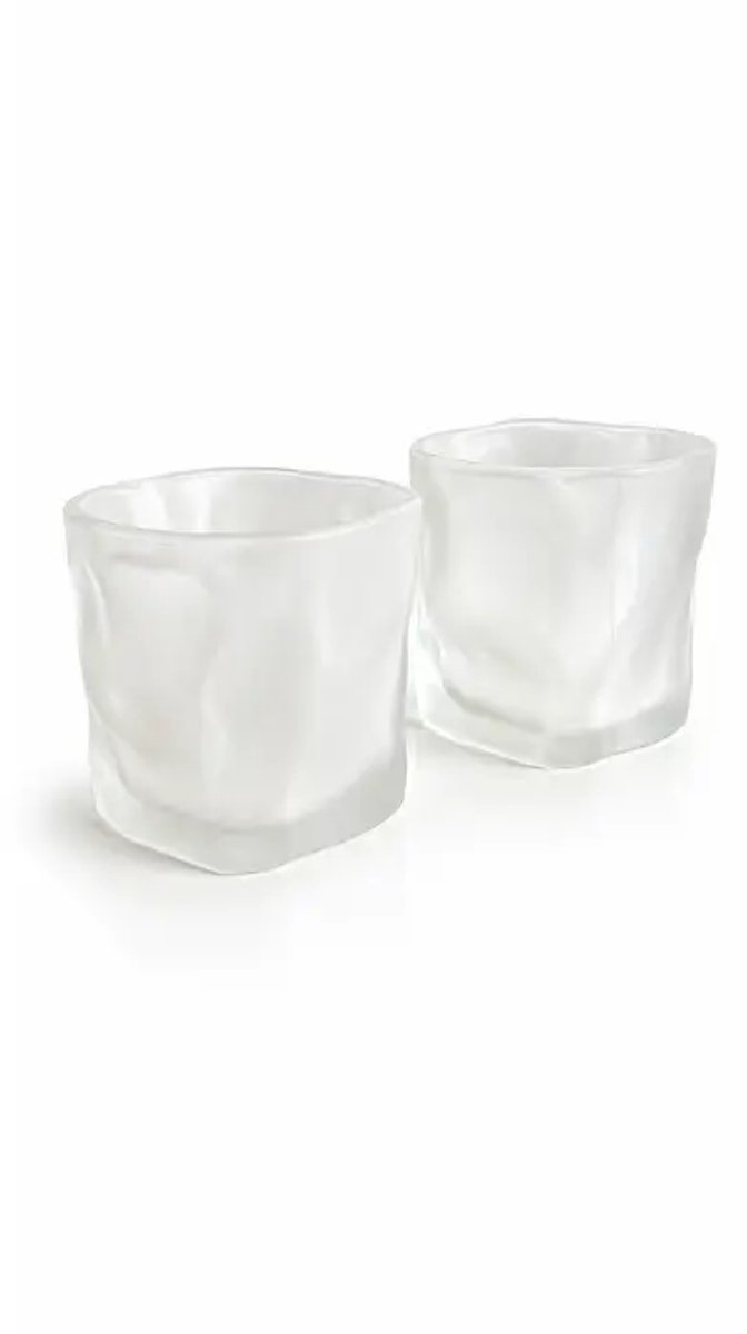 Frozen Wave – glazenset – 6-delig – frozen wave – mat – 200 ml, vaatwasserbestendig