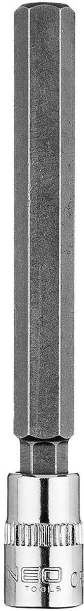 NEO - Lange Zeskantdop - H8 - 1/4" - 87 mm