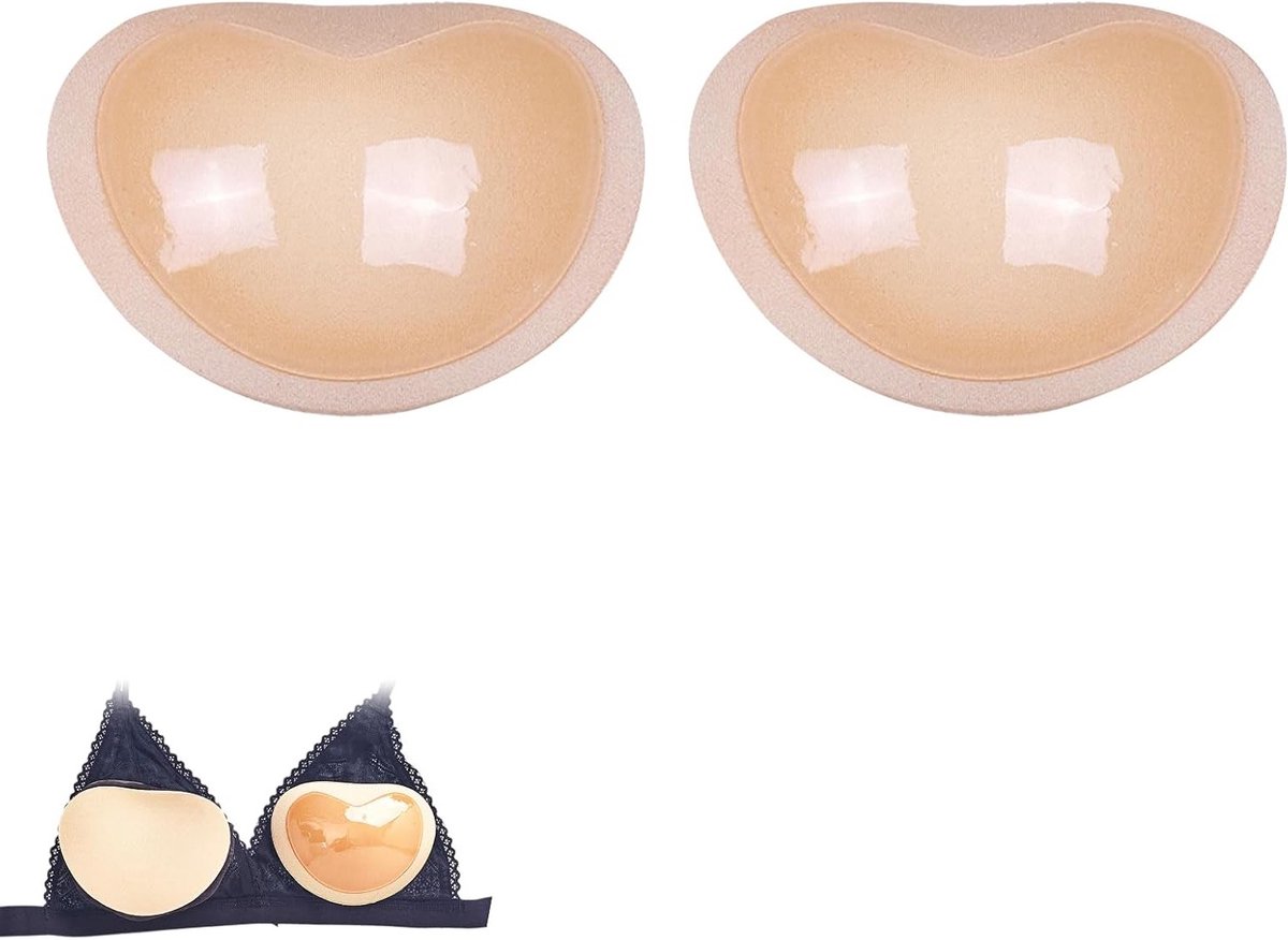 Siliconen push-up pads voor borsten, huidvriendelijk en ademend, herbruikbaar en onzichtbaar, ideaal voor bikini's en dagelijkse outfits