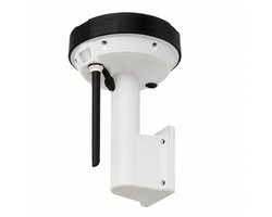 RTK Antenne Wandbeugel Geschikt voor Mammotion Luba / Luba 2 – GPS Antenne Houder met Winterkap – Weerbestendige Buitenmontage – Wit
