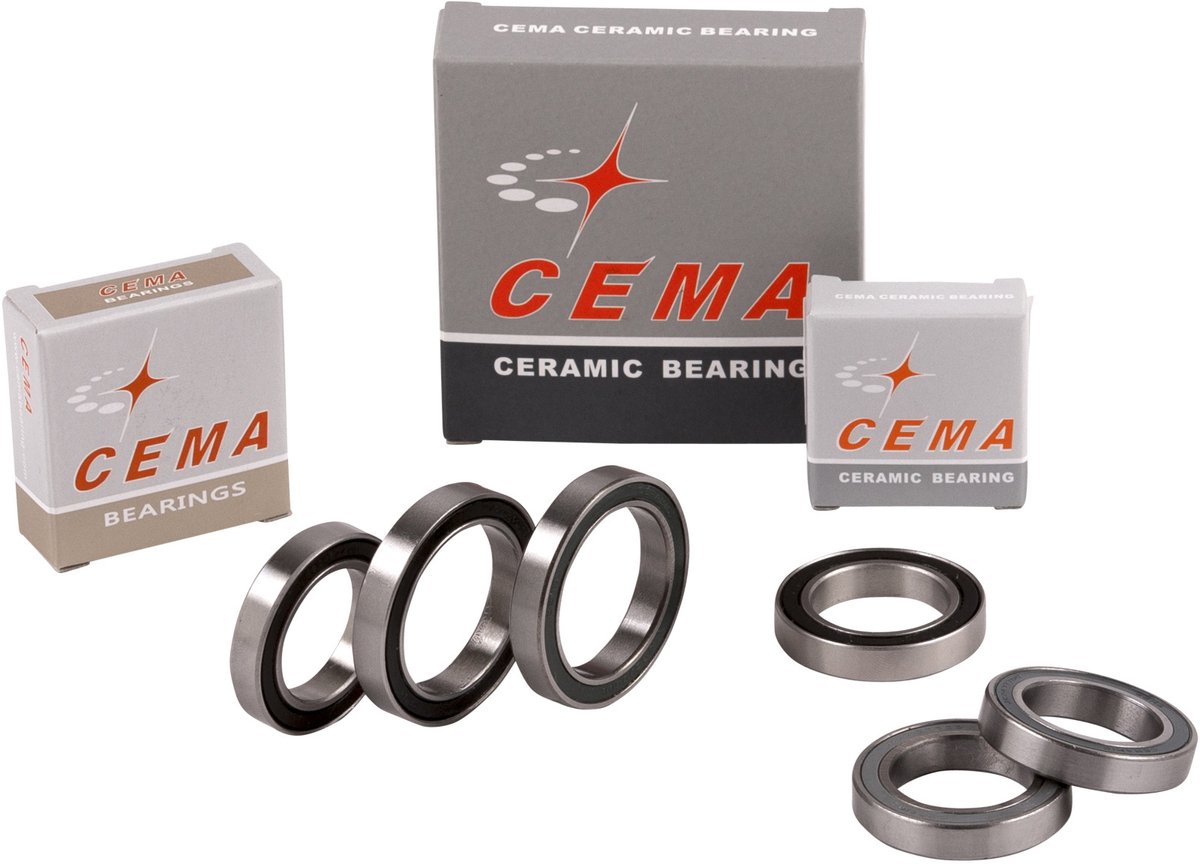 Cema Naaf Lagers Zilver 24 x 37 x 7 mm