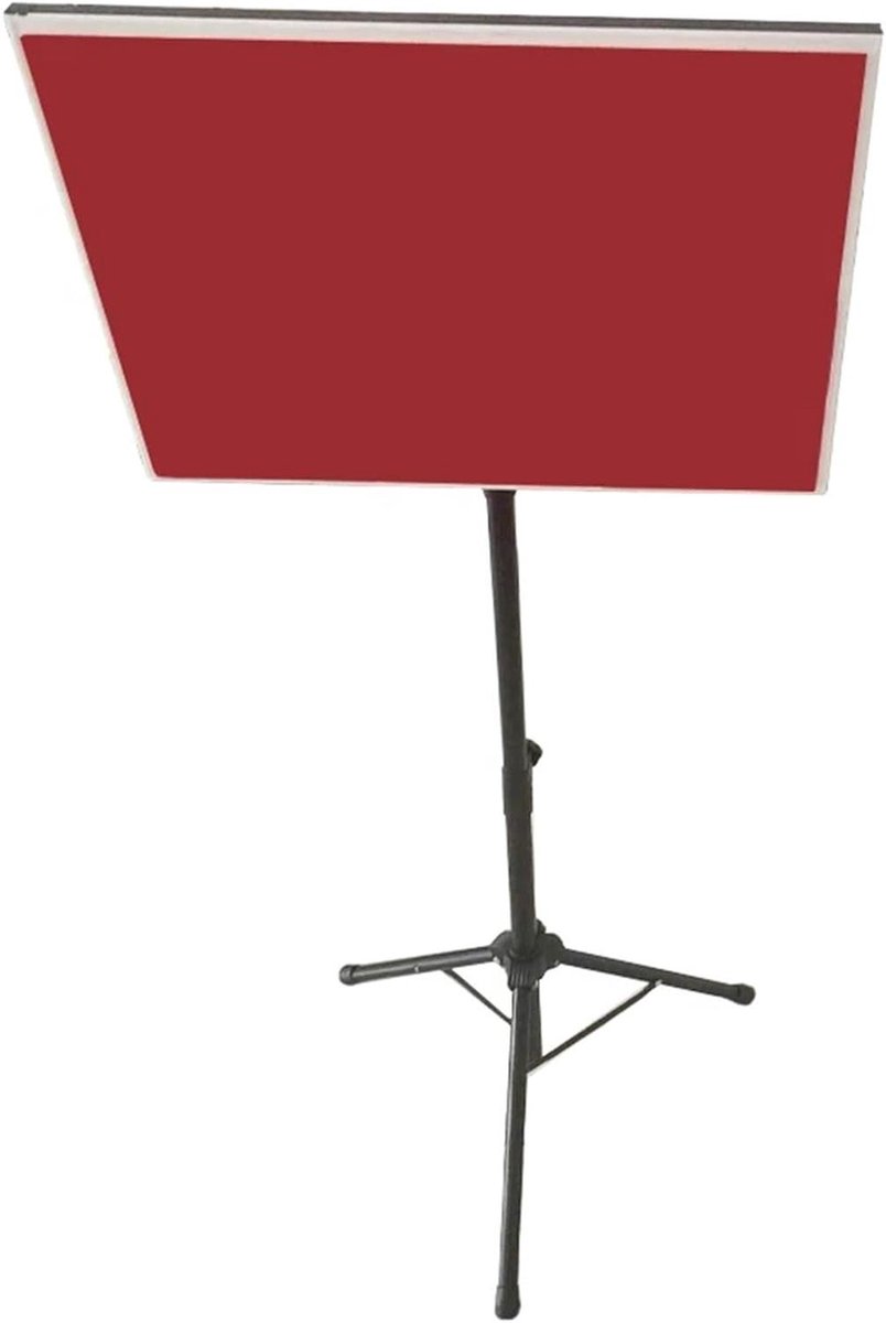 Tafeltennis Trainingsbord - Veerplank - Solo Training - Verstelbare Hoek - 10x10x10 mm - Rood