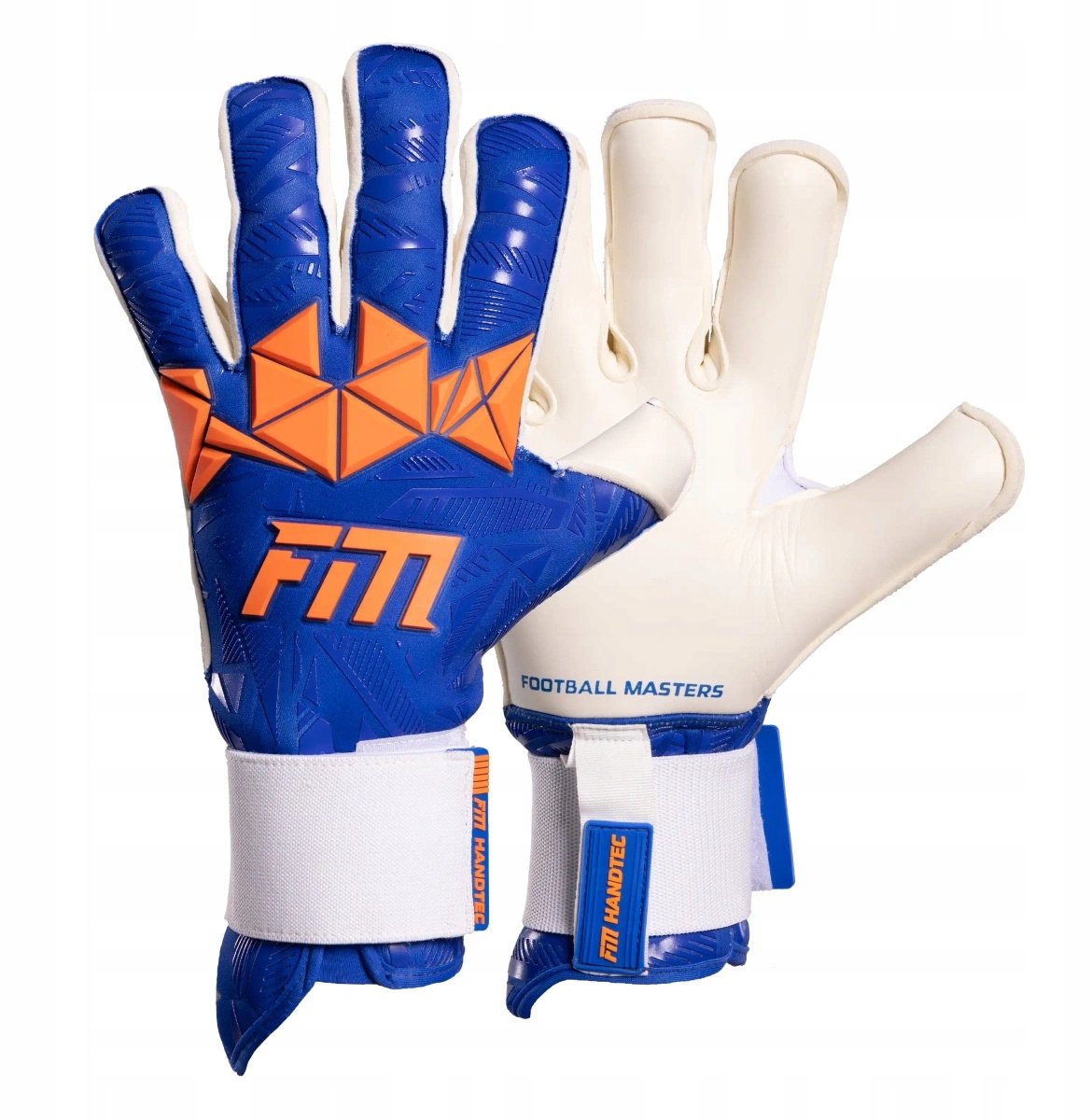 Invictus X PRO Blauw Oranje Keepershandschoenen Maat 7