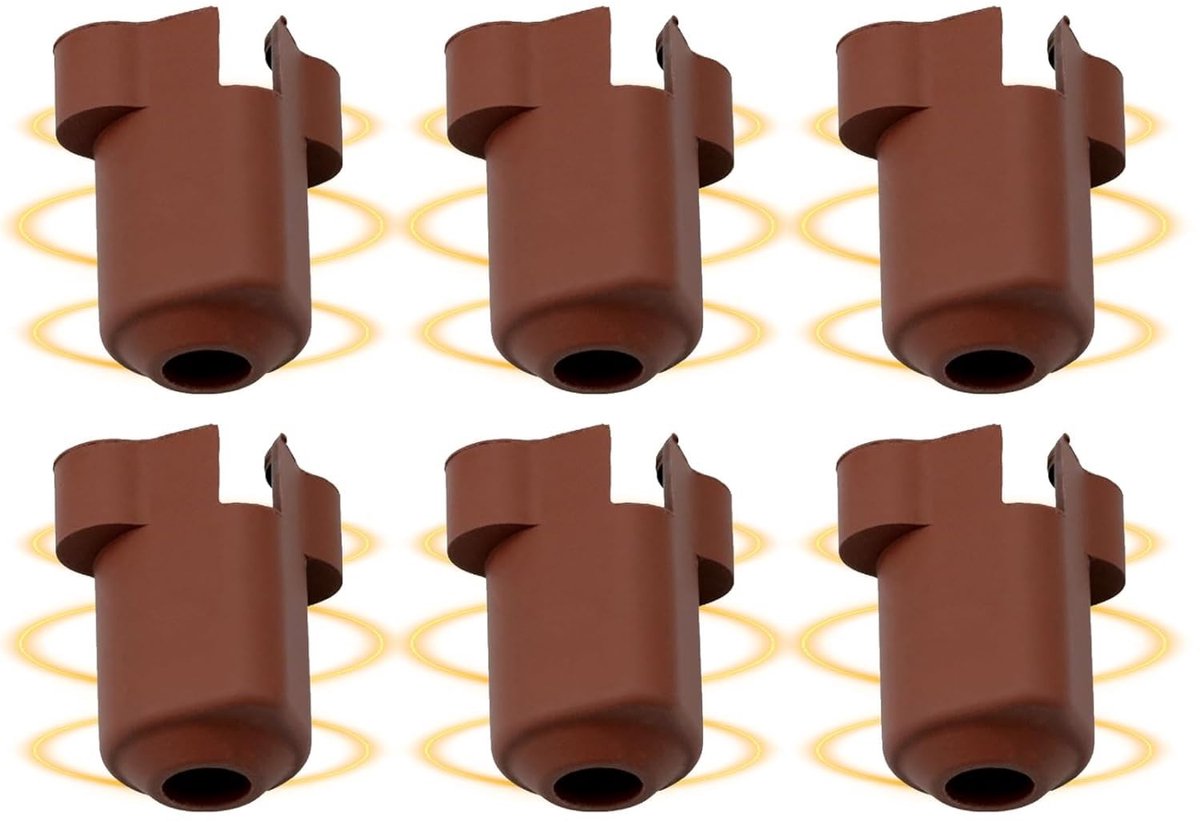 Dailygoods- Siliconen Sokken - Hoge Temperatuur tot 300 ℃ - Slijtvast - Voor K1/Ender 3 V3 - 6 Stuks - Beschermt Mondstuk/Verwarmingsblok - 3D-printer Accessoires