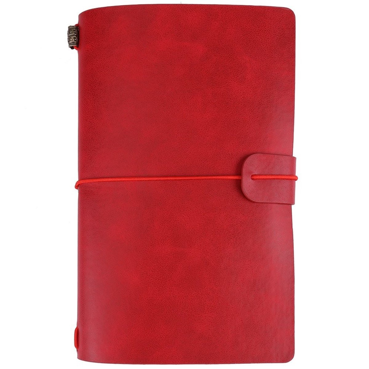 Dailygoods- Notitieboek A6 - Vintage PU-leer - Hervulbaar Reisdagboek - Klassiek Reliëf - Antieke Stijl - 8,2 x 5 Inch - Reisnotitieboek