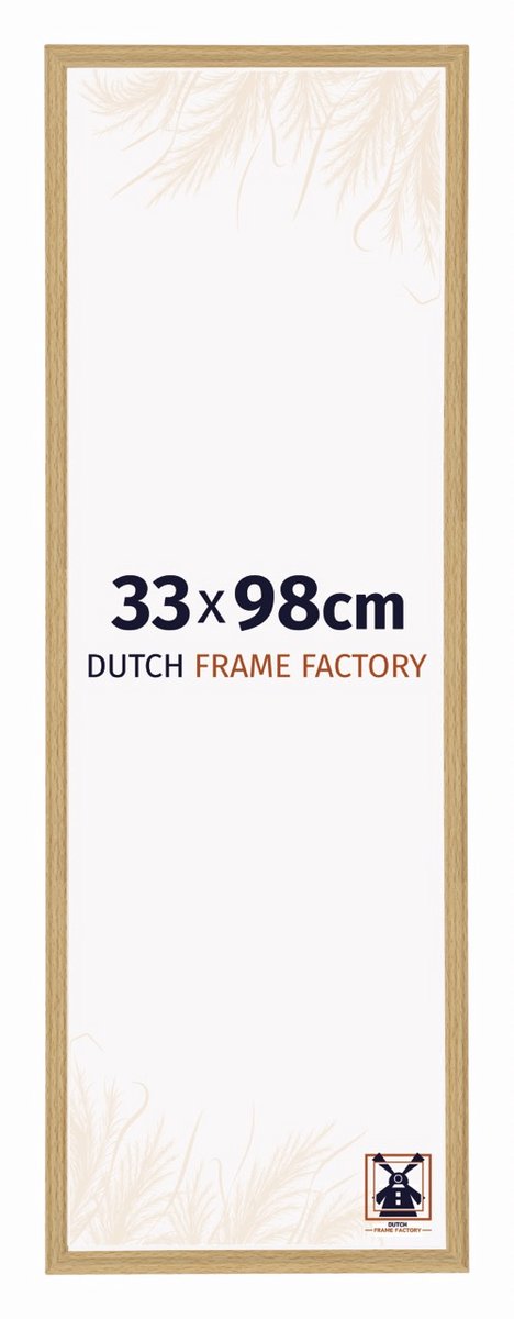 Dutch Frame Factory Fotolijst 33x98 cm - Kunststof - Beuken Licht - Angers