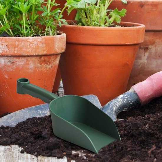 Tuinschepje - Kleine schep - Tuinieren en graven - Comfortabele grip - 23 cm - As shown — afbeelding 5