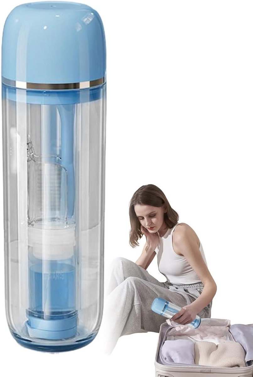Reistandenborstel Set - Opvouwbare Mondzorg - Hygiënisch Onderweg - Inclusief Opbergkoffer - 16 cm - Wit