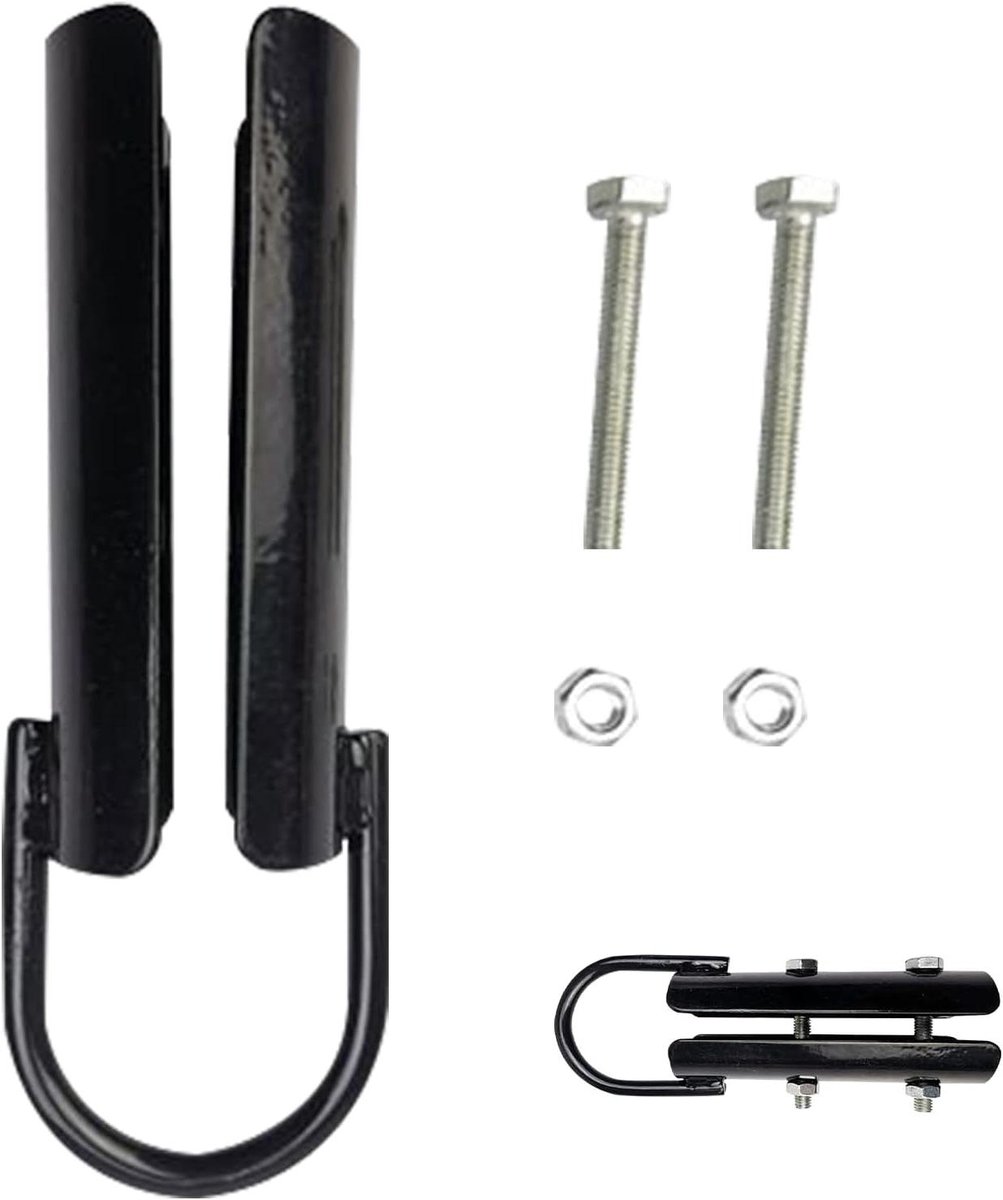 Klimtouw Bevestiging - Fitness Accessoire - Kracht Training - Hoge Draagkracht - 250 kg - Zilver