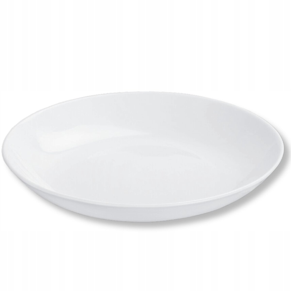 Wilmax Diep Porseleinen Dinerbord Rond 25,5 cm Wit