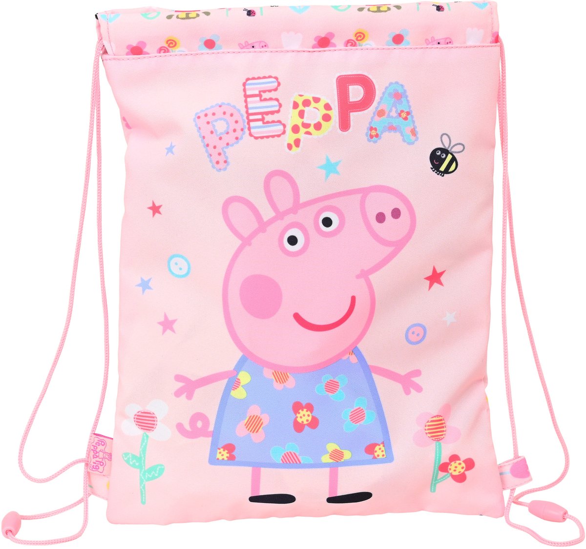 Peppa Pig Junior Gymbag, Having Fun - 34 x 26 cm - Polyester