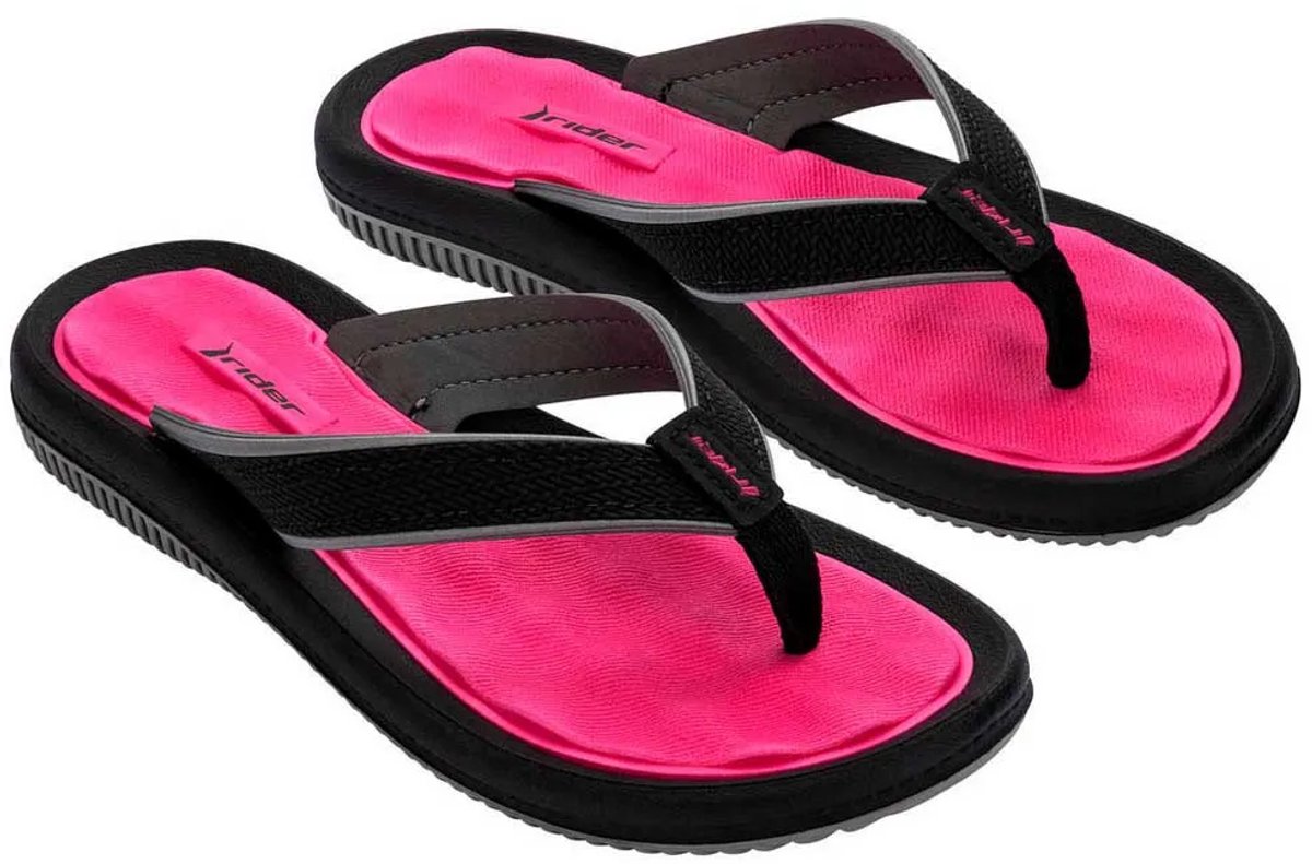 Rider Dunas Slippers Zwart,Roze EU 40 Vrouw