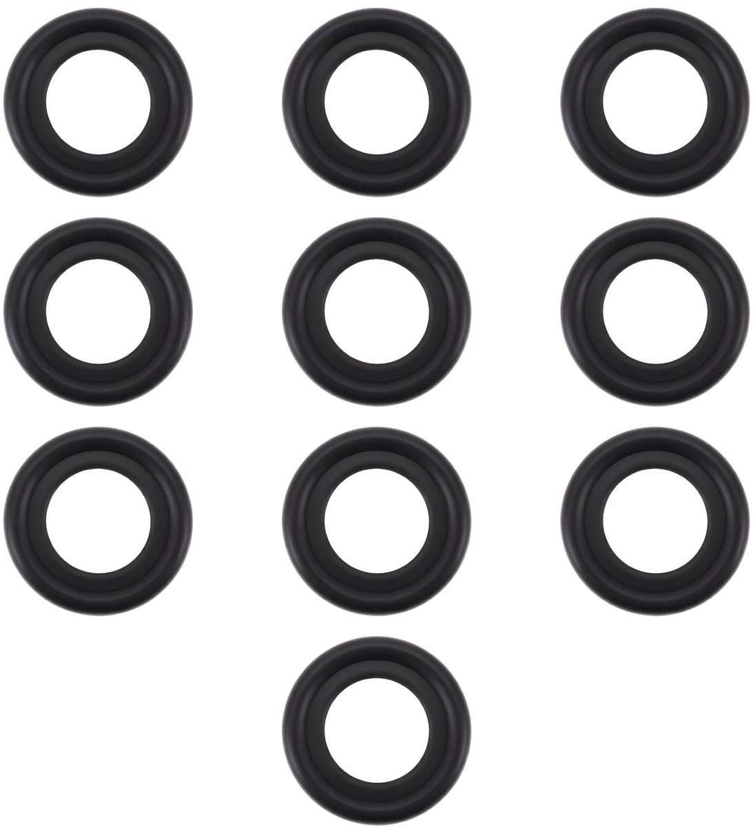 BRENZOOS- Oliekeerring 10 Stuks - Afdichtingsring - Compatibel met Citroen Jumper/Fiat Ducato - Afmetingen 22,5x12,8x3mm - Oliebestendig/Slijtvast - Hoge temperatuur weerbestendig - Afdichtring