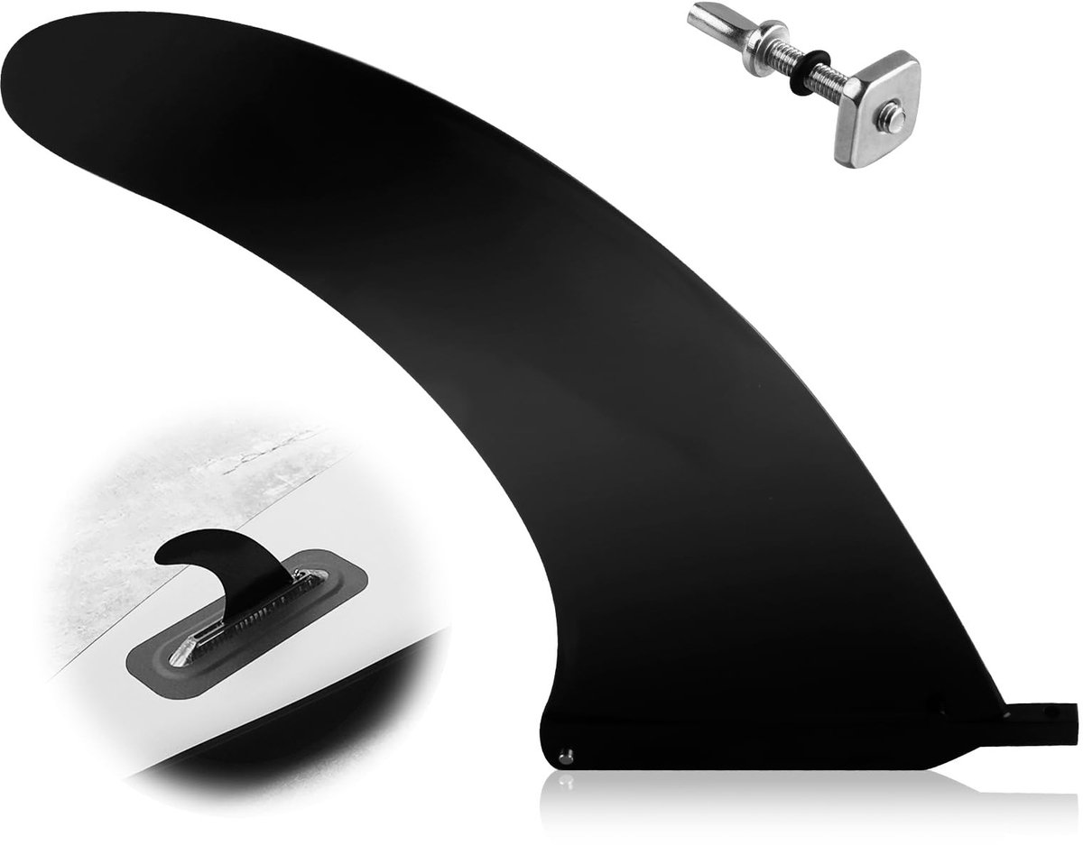 BRENZOOS- Vin Waterseparator - Geschikt voor Surfboards/Longboards/Paddleboards - Schokbestendig - Hoogwaardige Nylon - Verbeterde Stabiliteit - Eenvoudige Installatie - Surfvin