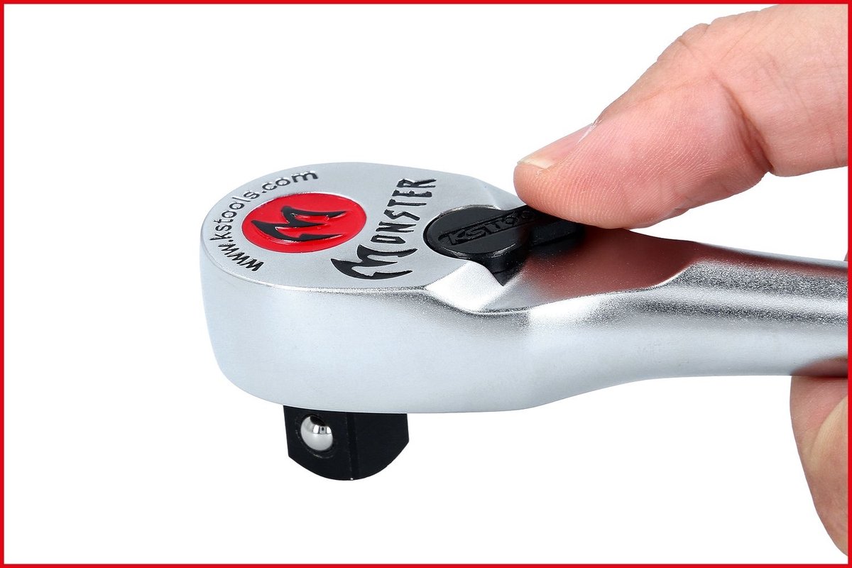 KS Tools Monster Ratel 1/2" 275 mm 100 tanden Max. 950 Nm