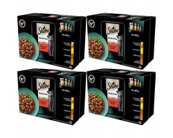 Sheba Selection - Katten Natvoer - Mix van Smaken - 48x85g