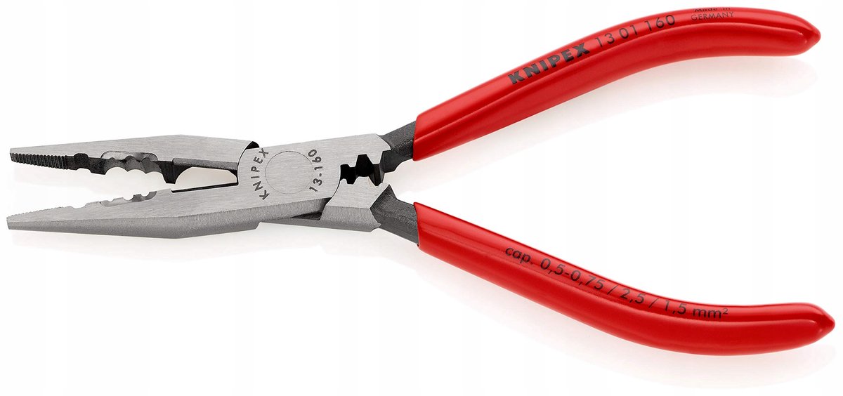 Knipex Verlengtang voor elektriciens 160 mm - Precisie en duurzaamheid