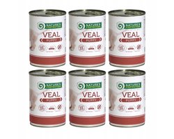 Nature's Protection Serie - Puppy Natvoer - 6x400g - Kalfsvlees - Bevat Omega 3
