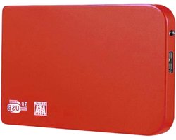 Externe Harde Schijf - Opslagapparaat Geheugen - Snelle Back-ups - Slank Draagbaar Ontwerp - 64 GB Capaciteit - Rood