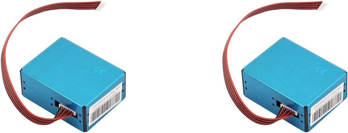 PM2.5 Sensor - Stof Detector - Luchtkwaliteit Meten - Optimalisatie Compensatie - 2 Stuks - Blauw
