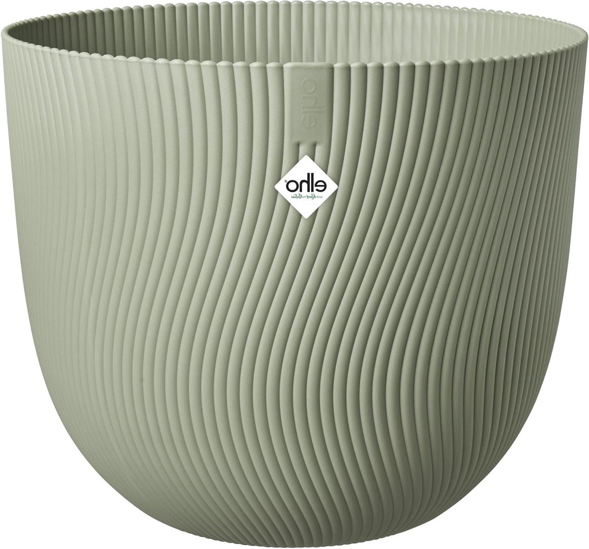 Bloempot Rond - Plantenbak Groot - Binnen en buiten - 100% Gerecycled plastic - Ø 59 cm - Groen