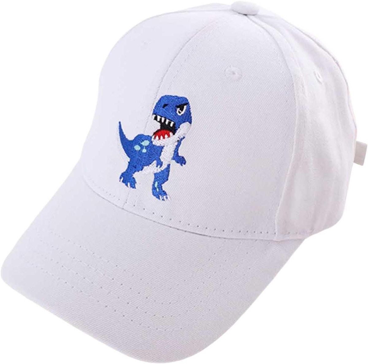 Kinder Pet - Zomerhoed Peuter - Buiten Spelen - Dinosaurus Borduurwerk - Verstelbaar - Meerdere Kleuren