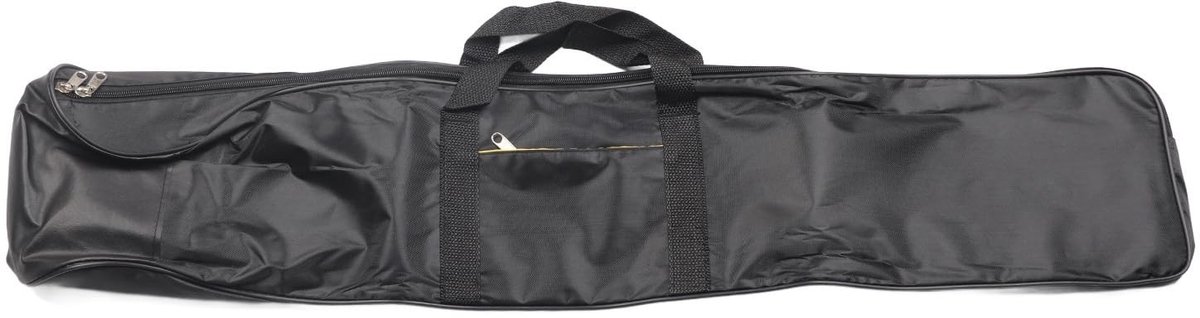 Dailygoods- Opbergtas Zwart 90 Cm - Canvas - Multifunctioneel - Beschermende Tas - Praktisch - Comfortabel Handgevoel - Instrumententas