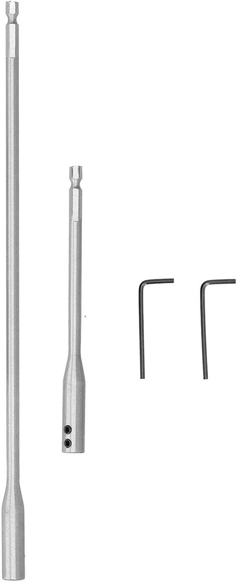 ZEYNOMAX - Boorverlenging Koolstofstaal - Nauwkeurige Afwerking - Duurzaam - 1/4 Inch Schachtverlenger - Werktuigbouwkunde - Meubeltimmerwerkconstru...