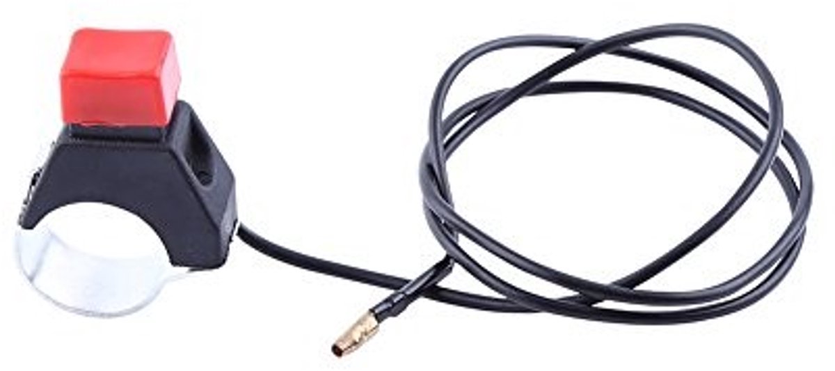 ZEYNOMAX - Motorfiets Schakelaar - Universele Stop Switch - Voor 22mm Stuur - Mini Moto - Geschikt voor Dirtbikes en Crossmotoren
