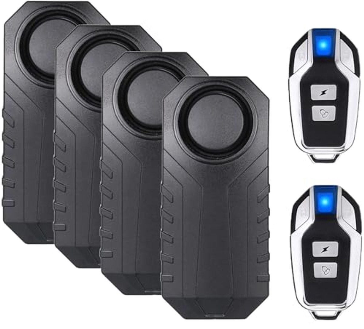 Fietsalarm - Diefstalalarm - Beveiliging - Waterdicht IP65 - 113dB - Zwart