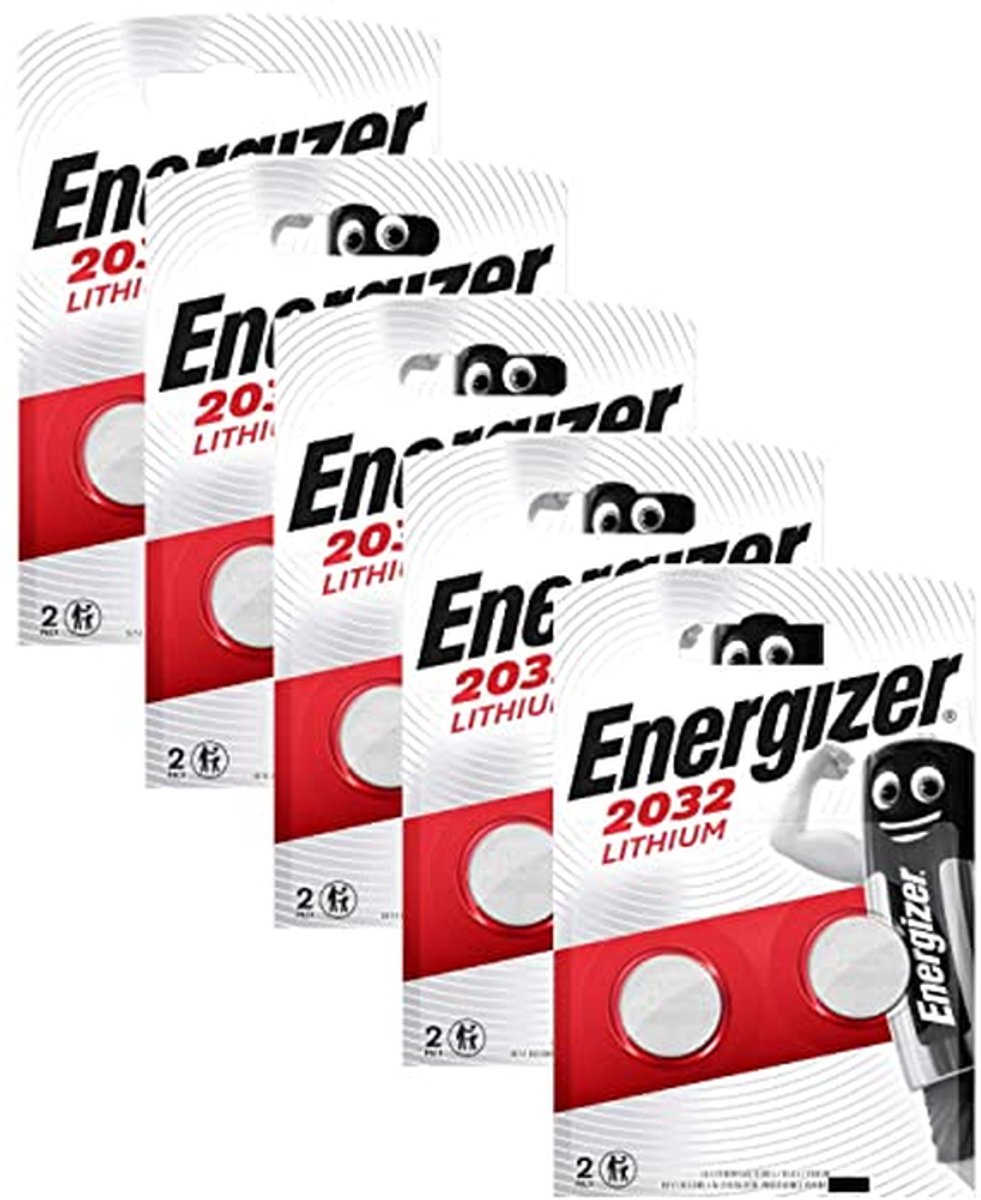Lithium Knoopcel Batterij - Kleine Batterijen - Apparaten Voeden - 10 Jaar Houdbaar - 10 Stuks - Zilver