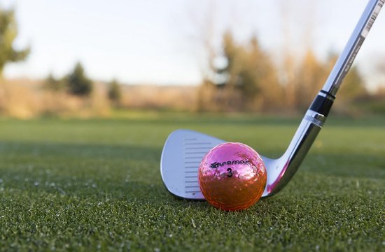 Golfballen - Sportballen - Sporten - Multi-layer constructie - 6 stuks - Roze — afbeelding 2
